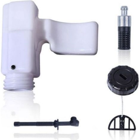 Réservoir d'huile pour Stihl MS 170, MS 180, 017, 018 Tronçonneuse, Pièces de Rechange Réservoir Huile avec Bouchon + Filtre à l'h