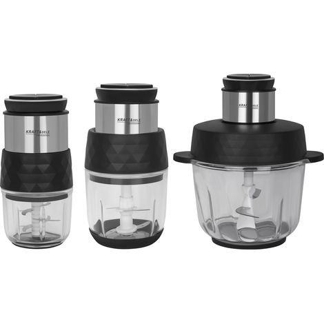 Elektrischer Fleisch- und Gemüsezerkleinerer 0,3 l + 0,6 l + 2,5 l 550 W KD4348 (1/5)