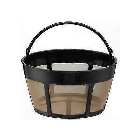 Filtre à café réutilisable pour paniers à café d'une capacité de 8 à 12 tasses, compatible avec certaines machines à café et cafetières, un filtre de remplacement écologique. (1/5)