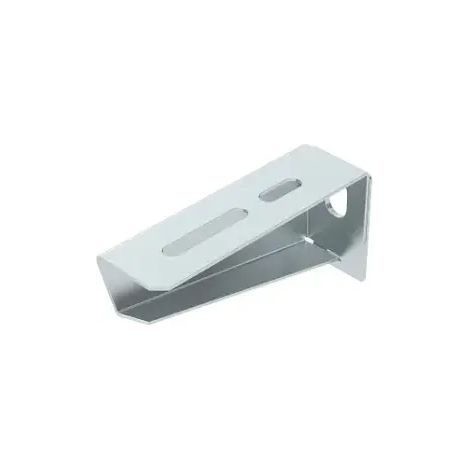 OBO Bettermann Potence murale et de mât avec vis de fixationM10x25 L110mm acier galvanisé sendzimir, 6424716 (1/3)