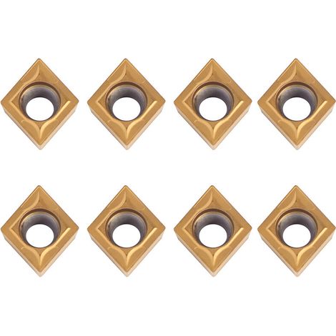 Inserto de carburo CCMT09t304 CCMT32.5 (paquete de 10) para fresas de carburo CNC para torno