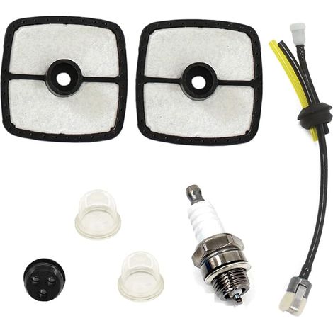 Kit d'œillets de filtre à air pour Echo SRM210 SRM2306ES SRM2450 SRM-3155 SRM-3400 SRM-3605 A226001410 et Bougie d'allumage etc. (1/5)