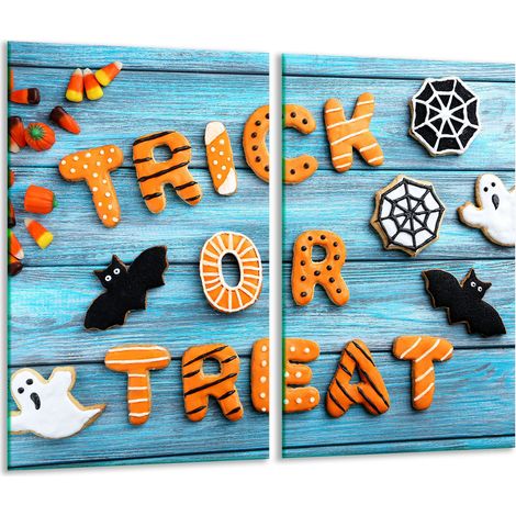 Tabla de cortar de vidrio 2x 30x52 Halloween (1/5)