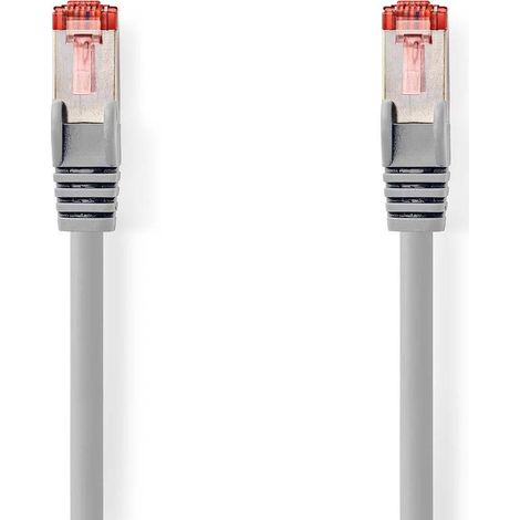 nedis CCGL85221GY150 Netzwerkabel Cat6 grau 15 Meter