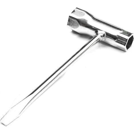 T-Schlüssel 1/2'' (13 mm) x 3/4'' (19 mm) aus Edelstahl für elektrische Sägen und Trimmer, 1 Stück