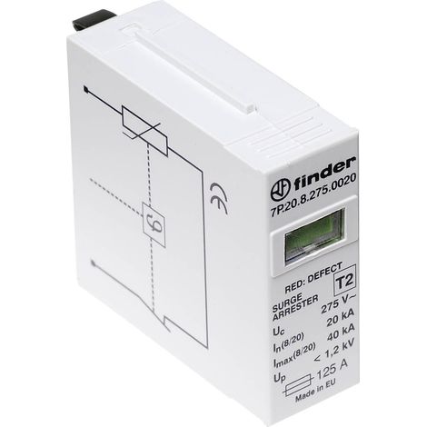 Cart rempla varist Paraf photo 510VDC 15KA 2KV FINDER 7P2095000015