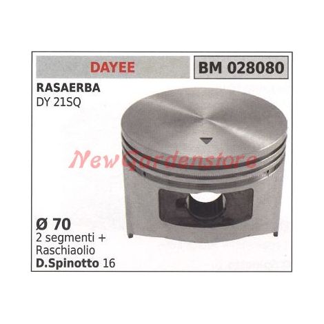 Piston moteur tondeuse GT 02 Ø  60mm DAYE 022880