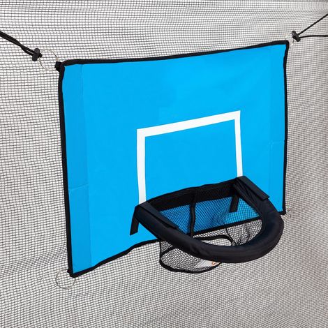 Panier de basket universel pour trampoline, panier de basket d'extérieur pour trampoline (enfants), 69 x 48 cm (1/5)