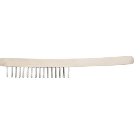 KS Tools - Brosse métallique à 3 rangées inox, 290 mm - 201.2310 (1/2)