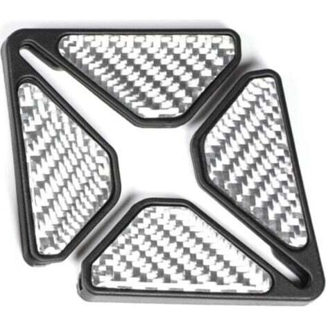 SABIR (Argent, 1 paire) Protection d'angle de portière de voiture universelle, protection d'angle anti-collision pour pare-chocs, anti-rayures (1/4)