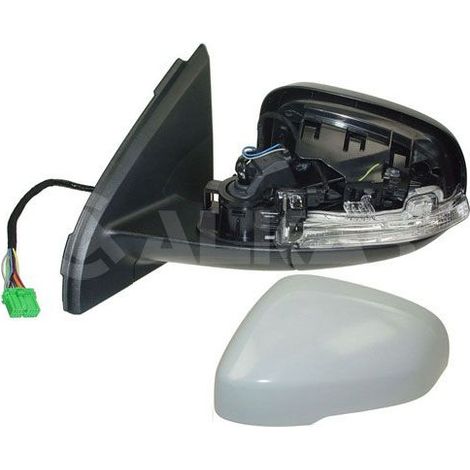 Rétroviseur rabattable électriquement gauche à peindre chauffant Volvo S60 / V60 2010-2019