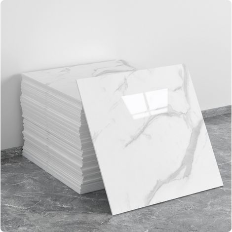 (10 Stück, 30×30 cm, Q093) Selbstklebende Wandaufkleber für Fliesen, Marmorstruktur, Wanddekoration, PET-Material, geeignet für Küchen, Badezimmer, Kamine und Waschküchen.