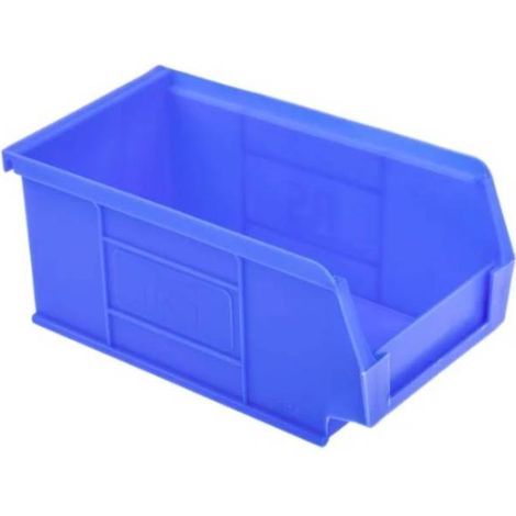 Bac de rangement RS PRO Bleu en PP, 200mm x 315mm x 510mm ( Prix pour 1 ) (1/3)