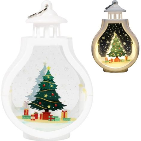 Lanterna di Natale, lanterna, decorazione luminosa a LED, albero di Natale (1/5)