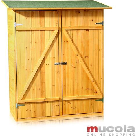 Caseta de jardín cobertizo de herramientas armario de jardín XXL MADERA gabinete de herramientas caseta exterior para herramientas (1/5)