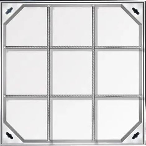 Couvercle De Regard 300 X 300 X 60Mm Acier Inoxydable,Invisible Cache-Canal Carré De Regard,Couvercle De Puits Encastré Avec Cadre,Anti-Rouille,Pour Une Utilisation À L'Intérieur Et À L'Extérieur (1/5)