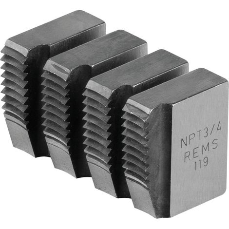 Mâchoires de coupe NPT 3/4", jeu 521242 RWS