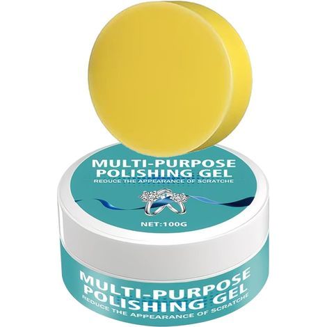 Crème De Nettoyage Pour Argent  100 g Pâte Détachante Anti-Terne,Nettoyant contre le Ternissement des Bijoux  Pour Bracelets, Colliers, Hommes, Femmes, Adultes, Maman, Papa, Sœurs et Frères (1/5)