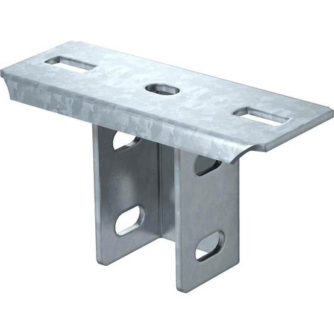 OBO Bettermann Placa de cabeza para US 5-Stiel 140x75x104 acero cincado por inmersión en caliente, 6348904