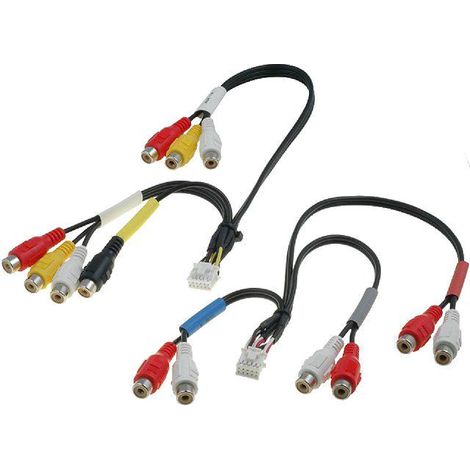 Cable compatible avec Autoradio Alpine RCA - INA-W900 INA-W910R IVA-W520R
