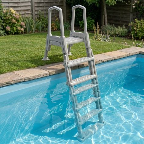 Scaletta per piscina fuori terra San Marco con 4 gradini