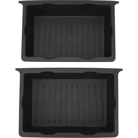 Under-seat storage box, 2 pieces, under-seat organizer, replacement tray for Tesla Model Y 2020-2023 (1/5)