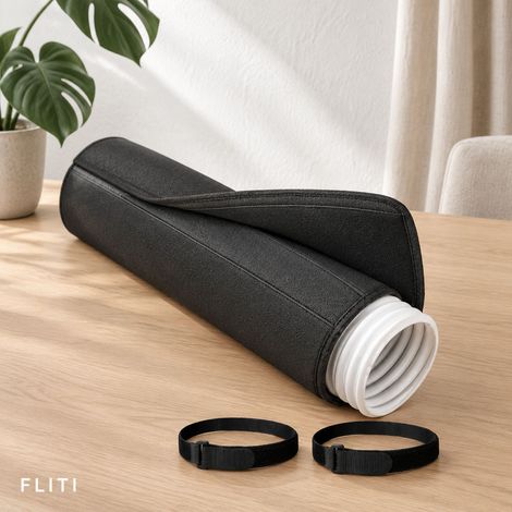 Housse Isolante Tuyau Climatisation - Manchon Protection EVA 150cm - Compatible 5" & 5.9" - Isolation Thermique Efficace