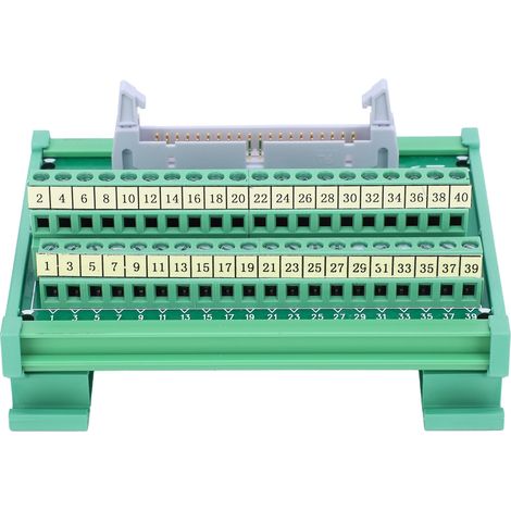 Bornier de carte de dérivation Stable 40 broches sans vis IDC40P-CK 14-26AWG 0,8A