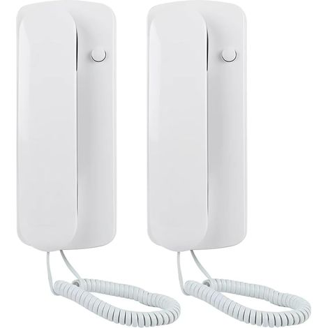 Talkie-Walkie Audio Non Visuel Talkie-Walkie Filaire Interphone Bidirectionnel Interphone Audio Villa Bureau à Domicile Non Visuel (1/5)