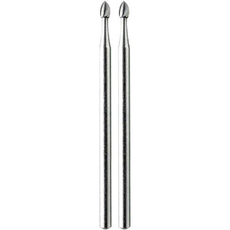 2x Pointes compatible avec graveur - Diametre 2.3mm - Diametre du mandrin 2.35mm - Ref 60