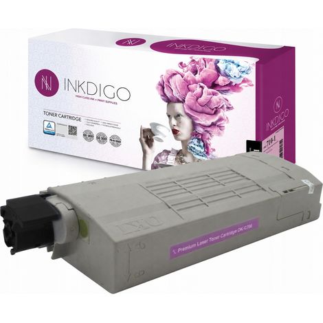 Toner Inkdigo 44318608 compatibile con OKI C710CDTN C711CDTN C711DTN C710DN certificato TÜV (1/5)