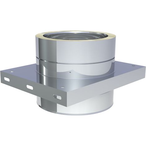 Plaque de base inox pour support intermédiaire