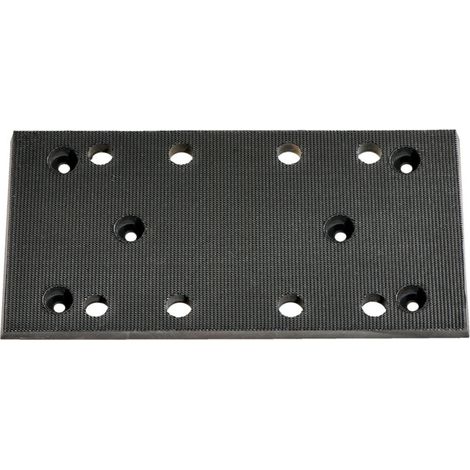 Metabo – Plateau de ponçage perforé 93x185 mm 62473800 – Pour broyeurs vibrants SR 4350 TurboTec – Plaque de meulage avec Velcro