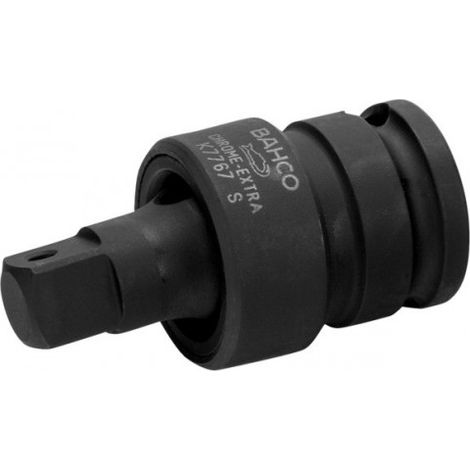 BAHCO - Douille articulée 3/8" avec finition phosphatée, 49 mm