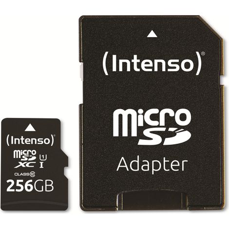 INTENSO MicroSDXC Card 3423492, UHS-I, 256 GB