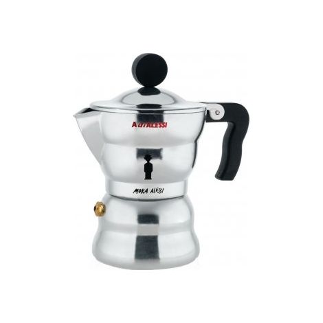 Alessi Moka caffettiera italiana Alluminio