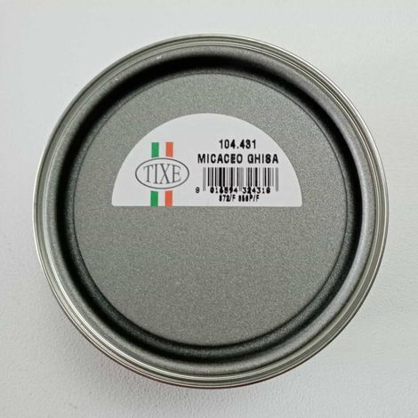 Brilltix 350ml colore ghisa finitura micaceo smalto base solvente diretto su ruggine (1/5)