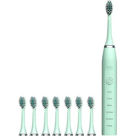 Brush to teeth electric rechargeable, high frequency 32 000 times/min, waterproof, smart, 6 modes of cleaning for child (1/5)