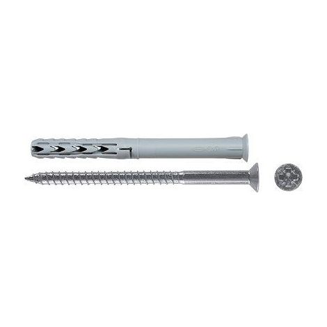 TASSELLO NYLON PROLUNGATO SXRL-Z FISCHER - VITE TSP CAVA PZ SXRL  6X 60 Z CF=PZ 50- 1 confezioni