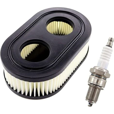 1 Kit Filtre À Air,Bougie D'allumage,Moteur Briggs Stratton,Série 550E-725EXI,Tondeuse À Gazon- (1/4)