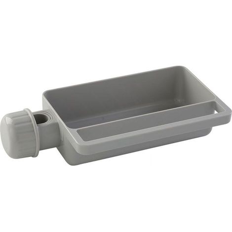 Porte-robinet - Égouttoir mural en acier inoxydable 304 - Pour évier cuisine - 1 pièce (1/5)