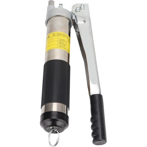 Pistolet graisseur manuel 800ml avec raccords inox, cartouche à double engrenage, pour entretien véhicule (1/5)