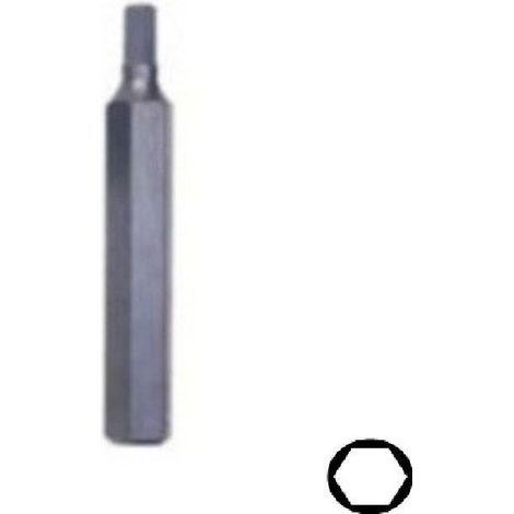 punta de atornillar allen larga. allen (). acero punta atornill hex 10