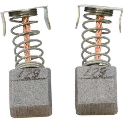 Balais de Charbon pour Makita Scie 5621RD - 7x10,5x10,9mm - Remplace CB-429 (1/2)