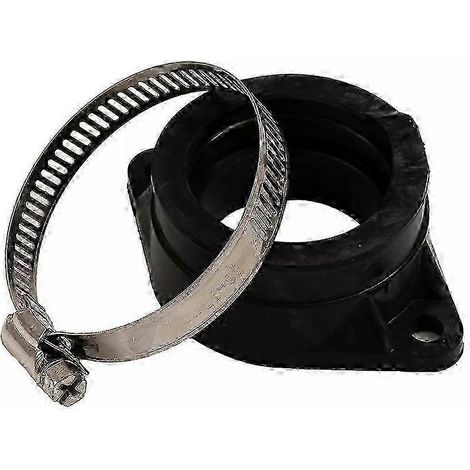 Adaptador de carburador de 36 mm y 40 mm, brida de interfaz, mangueras de admisión de goma, edición Fit 0618