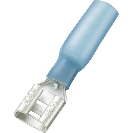 connettore a lama conrad components 738960 parzialmente isolato guaina termorestringente
