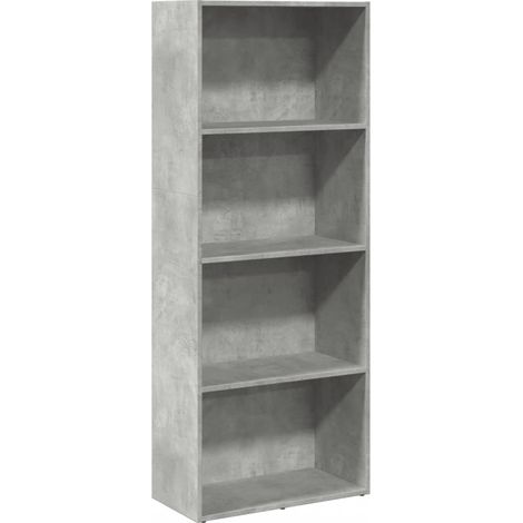 Maison Exclusive - Libreria Grigio Cemento 60x30x152 cm in Legno Multistrato (1/5)