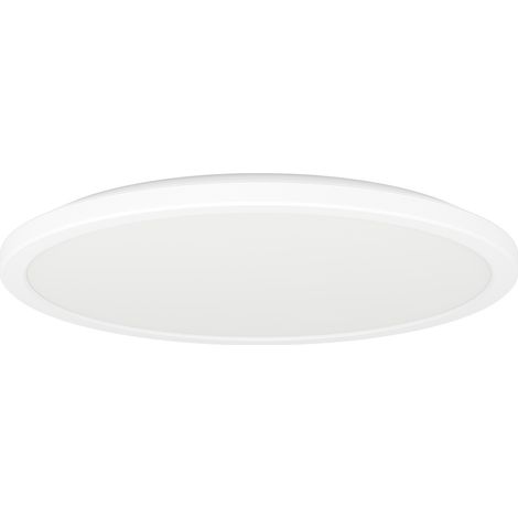 Lampe de salle de bain avec télécommande Rovito-R rond - blanc - Ø 38,9cm - 901458 (1/3)