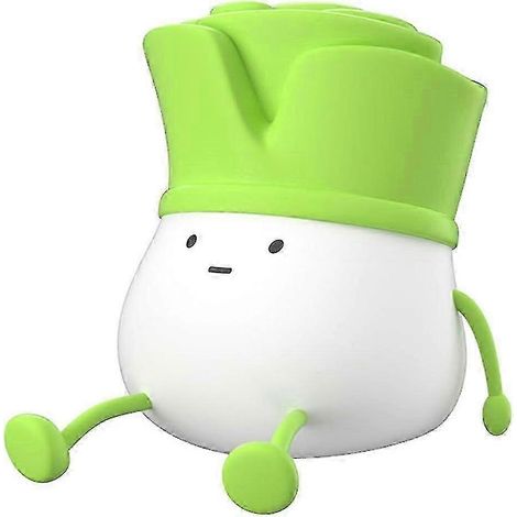 Veilleuse enfant poireau mignonne en silicone, à intensité variable, lampe de chevet tactile, cadeau pour infirmière, rechargeable, veilleuse pour chambre d'allaitement, décoration mignonne pour chamb (1/5)