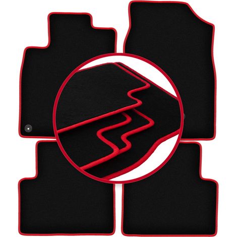 Alfombrillas CARLUX-RED para Honda Civic X hatchback (2017-)